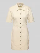 Sukienki - Sukienka jeansowa z listwą guzikową model ‘DIRMA’ - miniaturka - grafika 1