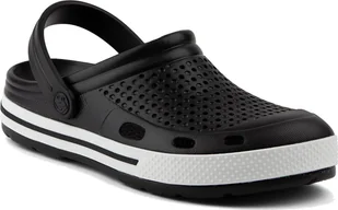 Coqui Coqui chodaki męskie Lindo 6403-100-2232 Black/White 41 - Klapki i japonki męskie - miniaturka - grafika 1