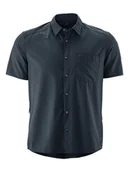 Koszulki sportowe męskie - Gonso Koszula kolarska "Adventure" w kolorze granatowym - miniaturka - grafika 1