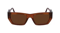 Okulary przeciwsłoneczne - KARL LAGERFELD KL6123S Okulary przeciwsłoneczne, jasnobrązowe, jeden rozmiar, jasnobrązowy, rozmiar uniwersalny - miniaturka - grafika 1