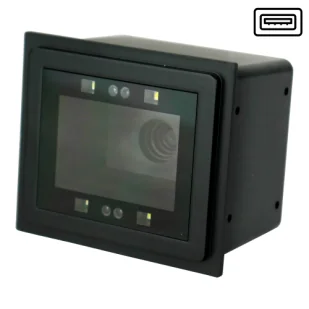 Skaner kodów QR 2D z matrycą CMOS czytnik stacjonarny przemysłowy USB HD340 - Czytniki kodów kreskowych - miniaturka - grafika 1
