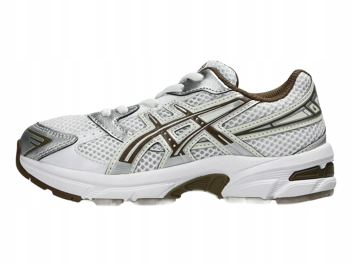 ASICS GEL-1130 PS buty dziecięce biało-brązowe 1204A170 rozmiar 33
