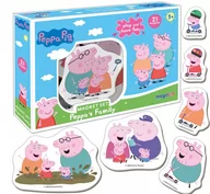 Zabawki kreatywne - Zestaw Magnesów Świnka Peppa Rodzina ME 5031-04 - miniaturka - grafika 1