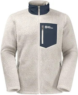 Jack Wolfskin Kingsway Fleece M 1709002-5062 białe S - Bluzy męskie - miniaturka - grafika 1