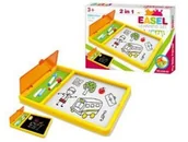 Tablice dla dzieci - Askato Tablica dwustronna z pojemnikiem na przybory - miniaturka - grafika 1