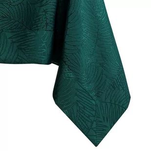 Obrus Gaia Butelkowa zieleń Tłoczony Roślinny 40x120 AmeliaHome - TCLOTH/AH/GAIA/BRD/BOTTLEGREEN/40X120 - Obrusy i serwetki - miniaturka - grafika 1