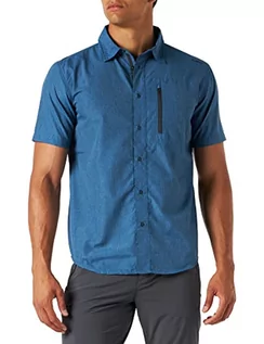 Koszule męskie - CMP Męska koszula z guzikami, 45 yg, 40 - grafika 1