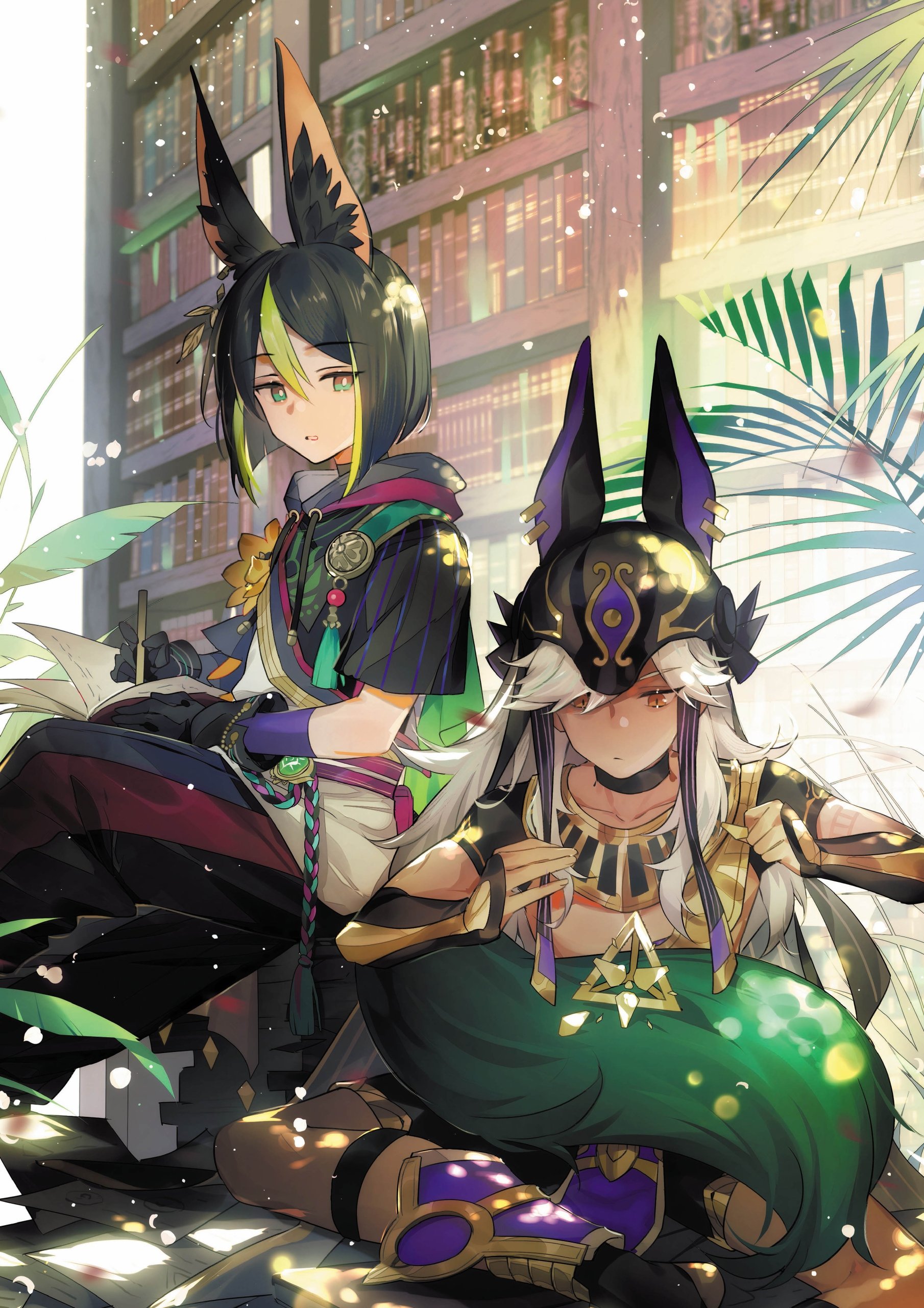 Plakat A1 Genshin Impact Anime Gra Tighnari Cyno