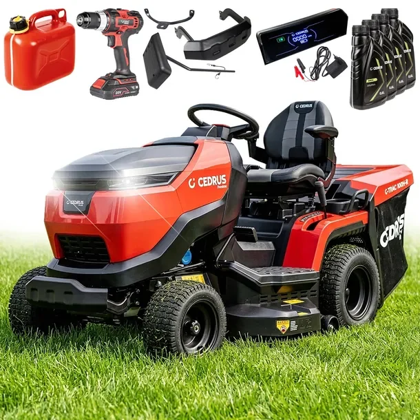 Traktor Kosiarka z Koszem 280L CEDRUS C-TRAC-103HC-H Honda Hydrostat 102 cm