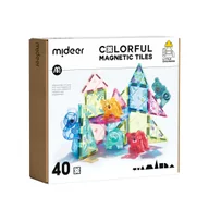Klocki - Klocki magnetyczne - Zwierzęta (40 elementów) - miniaturka - grafika 1
