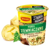 Szybkie dania obiadowe - Winiary Puree ziemniaczane ze smażoną cebulką i grzankami 59 g - miniaturka - grafika 1
