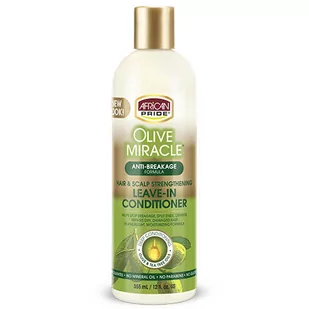 African Pride, Olive Miracle Leave-in Conditioner, Odżywka do włosów, 355ml - Odżywki do włosów African Pride, Olive Miracle Leave-in Conditioner, Odżywka do włosów, 355ml - Odżywki do włosów - miniaturka - grafika 1