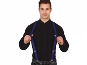 Dodatki do strojów karnawałowych - SZELKI NIEBIESKIE - miniaturka - grafika 1