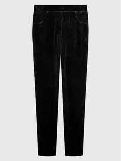 Spodnie i spodenki dla chłopców - Guess Spodnie materiałowe J1BB03 KAUZ0 Czarny Slim Fit - grafika 1