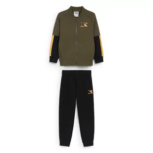 Zestaw dresowy chłopięcy DIADORA JB. TRACKSUIT FZ TWISTER - Odzież sportowa dziecięca - miniaturka - grafika 1