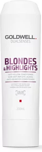 Goldwell Dualsenses Blondes & Highlights, odżywka neutralizująca do włosów blond i z pasemkami, 200 ml - Odżywki do włosów - miniaturka - grafika 1