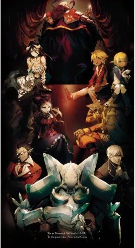 Plakat Anime Manga Overlord ovld_079 A2 (custom)