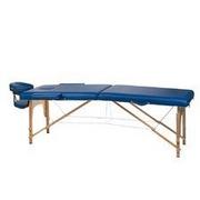 Stoły i łóżka do masażu - Beauty System Stół do masażu i rehabilitacji BS-523 Niebieski BS-523/BLUE - miniaturka - grafika 1