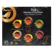 Herbata - Auchan - Zestaw 6 rodzajów herbat ekspresowych - miniaturka - grafika 1