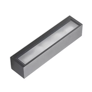 Arcchio Miraz kinkiet zewnętrzny, E27, ciemnoszary - Lampy ogrodowe - miniaturka - grafika 4