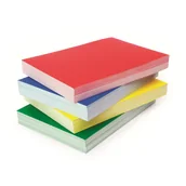 Okładki do laminatorów i bindownic - Okładki do bindowania ARGO Chromo kartonowe A4 żółte 25szt. - miniaturka - grafika 1