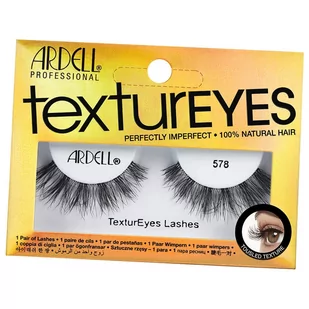 Ardell TexturEyes sztuczne rzęsy na pasku 578 Black 108566-uniw - Sztuczne rzęsy i akcesoria - miniaturka - grafika 1