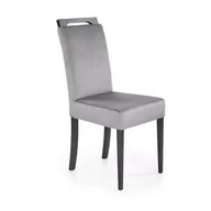 Krzesła - Krzesło Drewniane Clarion 2 Czarny / Popiel Halmar - miniaturka - grafika 1