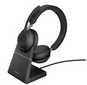 Słuchawki - Jabra Evolve2 65 Link380a MS Stereo Czarny - miniaturka - grafika 1