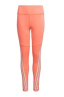 Legginsy - Legginsy dziewczęce Adidas G Ar 3s Opt Tight sportowe różowe-164 - miniaturka - grafika 1