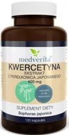 Suplementy diety - Kwercetyna 400 mg 100 kapsułek MEDVERITA - miniaturka - grafika 1