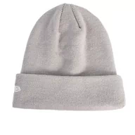 Czapki i chusty sportowe męskie - Czapka New Era Essential Gray Beanie 12156074 - szara - miniaturka - grafika 1