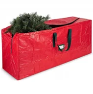 Pozostałe akcesoria do uprawy roślin - Torba Pokrowiec Do Przechowywania Choinki Czerwona - miniaturka - grafika 1