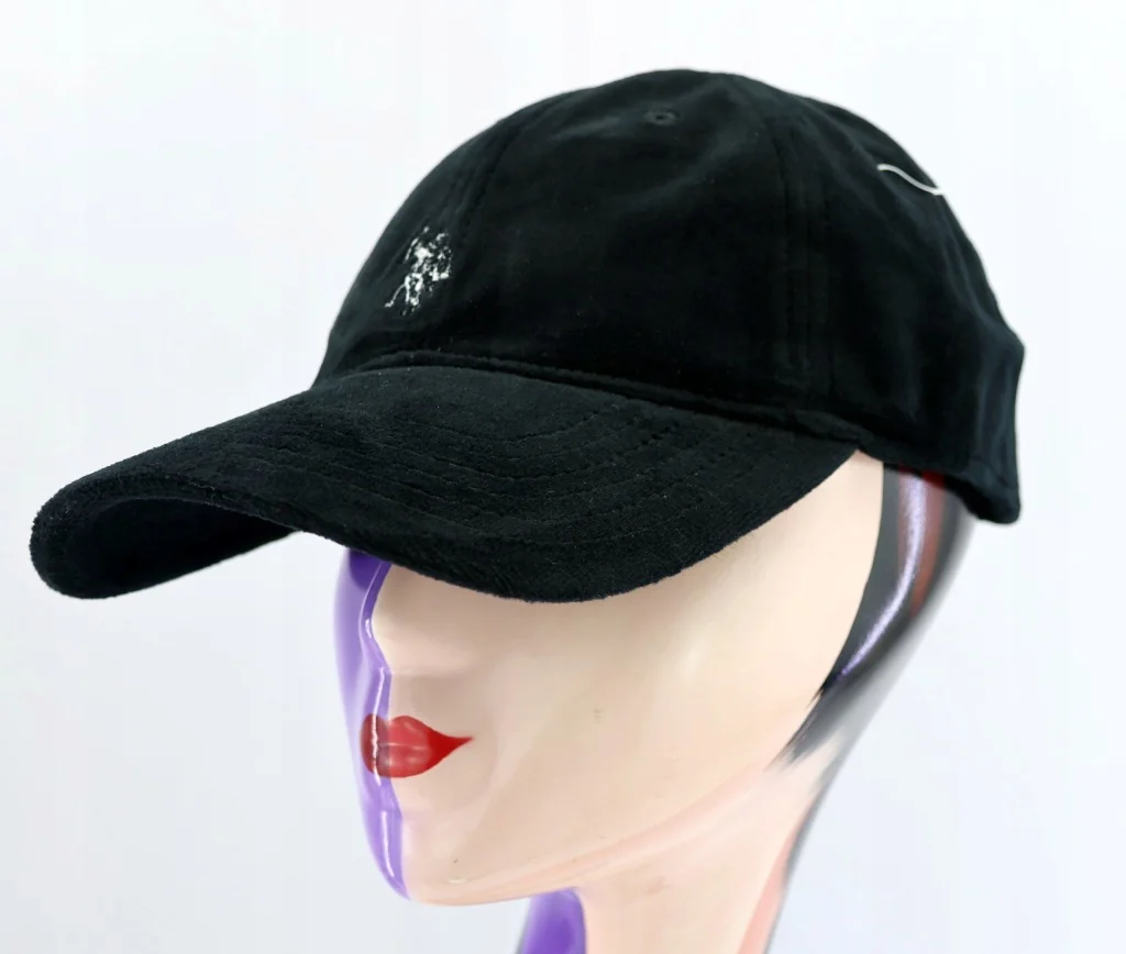 Czapka z daszkiem damska młodzieżowa U.S. Polo Assn. 54-58cm Haft Welur