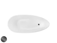 Wanny - Wanna Wolnostojąca Besco Goya 170 + klik-klak grafit czyszczony od góry - miniaturka - grafika 1