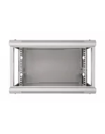 Szafy rack - EXTRALINK 6U 600X450 WALL-MOUNTED RACKMOUNT CABINET GREY - miniaturka - grafika 1