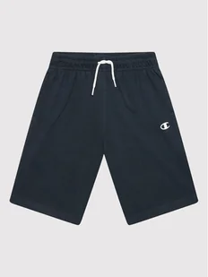 Champion Szorty sportowe 306027 Granatowy Regular Fit - Spodenki damskie - miniaturka - grafika 1