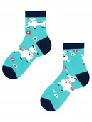 Skarpetki dla dzieci - Skarpetki dziecięce Todo Alpaka Kids lama 31-34 - miniaturka - grafika 1