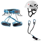 Sprzęt wspinaczkowy - Zestaw Ferratowy Ocún Via Ferrata Twist Tech Eco Captur Pro Swivel Shard Set Rozmiar: XS-M - miniaturka - grafika 1