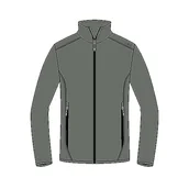 Kurtki męskie - CMP męska kurtka polarowa, Kaki, 58 - miniaturka - grafika 1