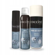 Środki do obuwia i ubrań - Zestaw Dezodorantów Antybakteryjnych z Nanocząsteczkami Srebra Coccine 3w1 - miniaturka - grafika 1