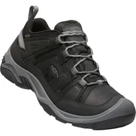 Buty trekkingowe męskie - Męskie buty turystyczne Keen Circadia Wp Men Rozmiar butów (UE): 44,5 / Kolor: czarny - miniaturka - grafika 1