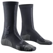 Skarpetki sportowe męskie - X-SOCKS skarpety biegowe TRAILRUN DISCOVER CREW black/charcoal - miniaturka - grafika 1