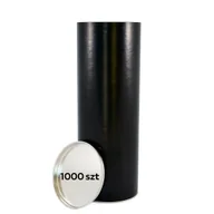 Opakowania i torebki na prezenty - Pudełko prezentowe DUŻE, pudełko na wino czarne, tuba elegancka 34x12 cm 1000 szt - miniaturka - grafika 1