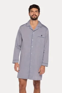 Koszula nocna męska BENJAMIN XL Jasnoniebieski - Piżamy męskie - miniaturka - grafika 1