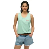 Koszulki i topy damskie - Superdry Essential Logo Gd Koszulka Bez Rękawów - miniaturka - grafika 1