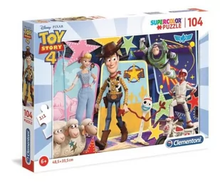 Clementoni Puzzle 104 EL SUPER KOLOR Toy story 4 27129 p6 - Puzzle - miniaturka - grafika 2
