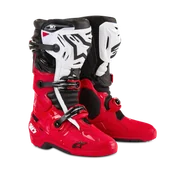 Buty motocyklowe - Buty Enduro Alpinestars Tech 10 Jasnoczerwony/Czarny/Złamany Biały43 - miniaturka - grafika 1