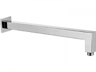 Akcesoria do armatury i ceramiki - LAVEO NWQ 055K KVADRATO Wylewka ścienna deszczowni Wymiar: 347 mm Wykończenie: chrom - miniaturka - grafika 1