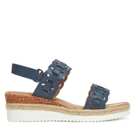 Espadryle damskie - Espadryle Clara Barson WS2189-52 Granatowy - miniaturka - grafika 1