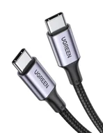 Kable - Kabel USB-C do USB-C UGREEN US316, 100W, 1m (czarny) - miniaturka - grafika 1